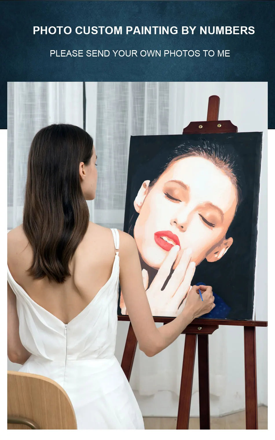 Personalized Photo to Painting – Handmade Canvas Art Gift